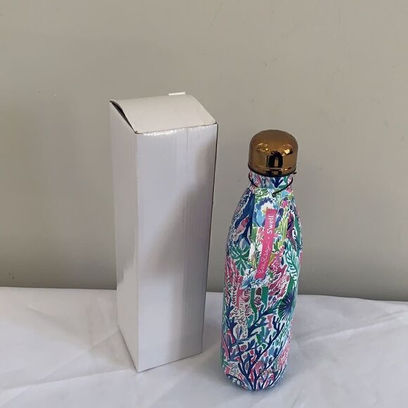 Lilly Pulitzer for S'well 25 oz Bottle  - Jet Stream - New - Picture 2 of 4